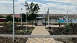 На Ставрополье завершается благоустройство зоны отдыха в селе Левокумском